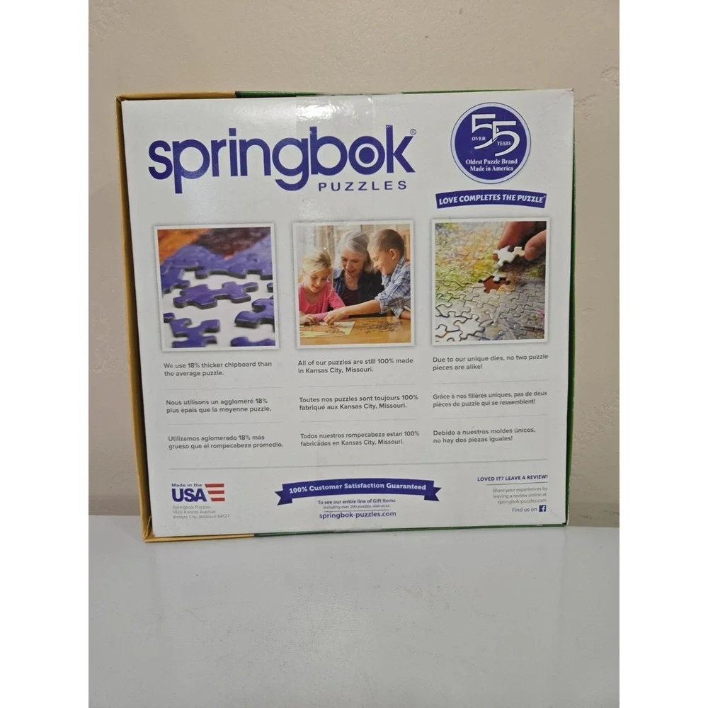 Springbok 1000 Piece Jigsaw Puzzle - Mountain Express (24
